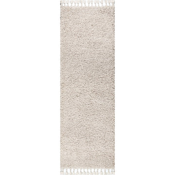 Mercer Shag Plush Tassel Area Rug